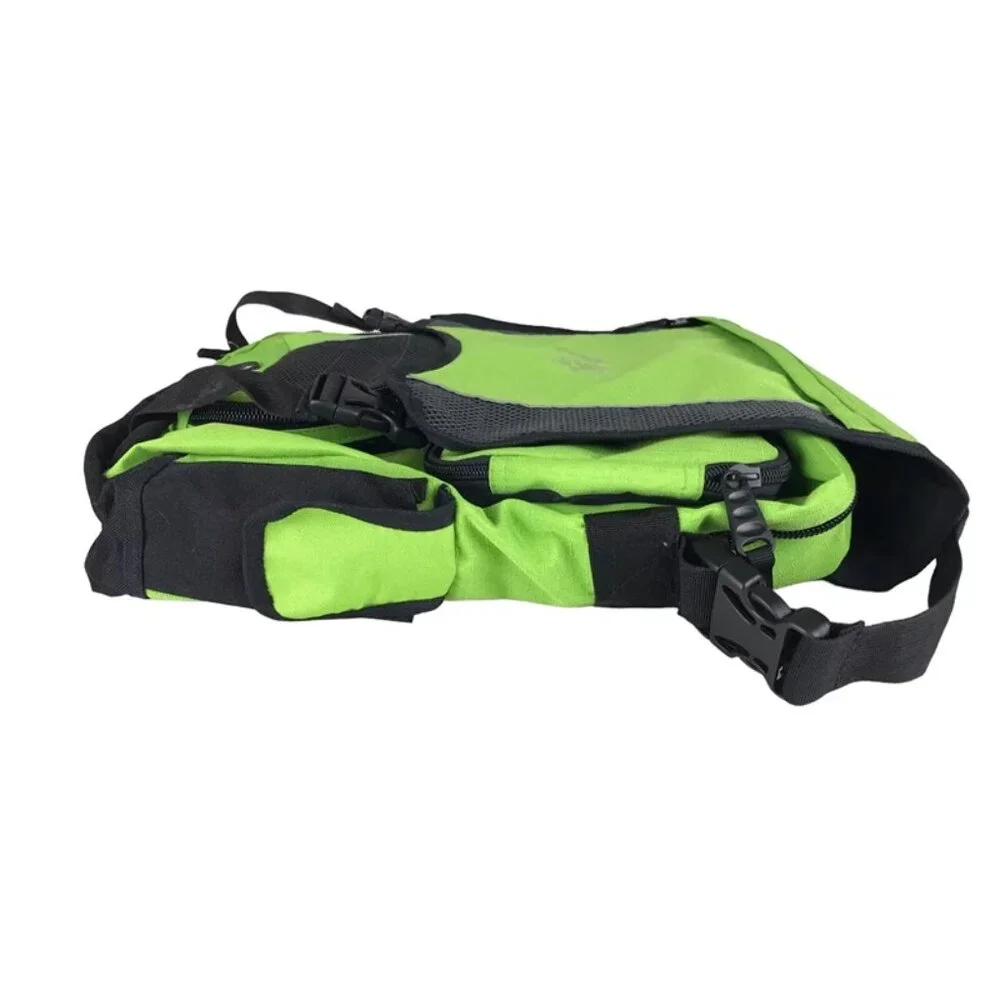 Corel Unisex Adults Florescent Green Laptop Sleeve Pockets‎ Top Handle Backpack
